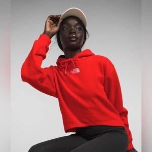 The North Face Women's Evolution Hi Lo Hoodie Fiery Red Women’s Medium NWT